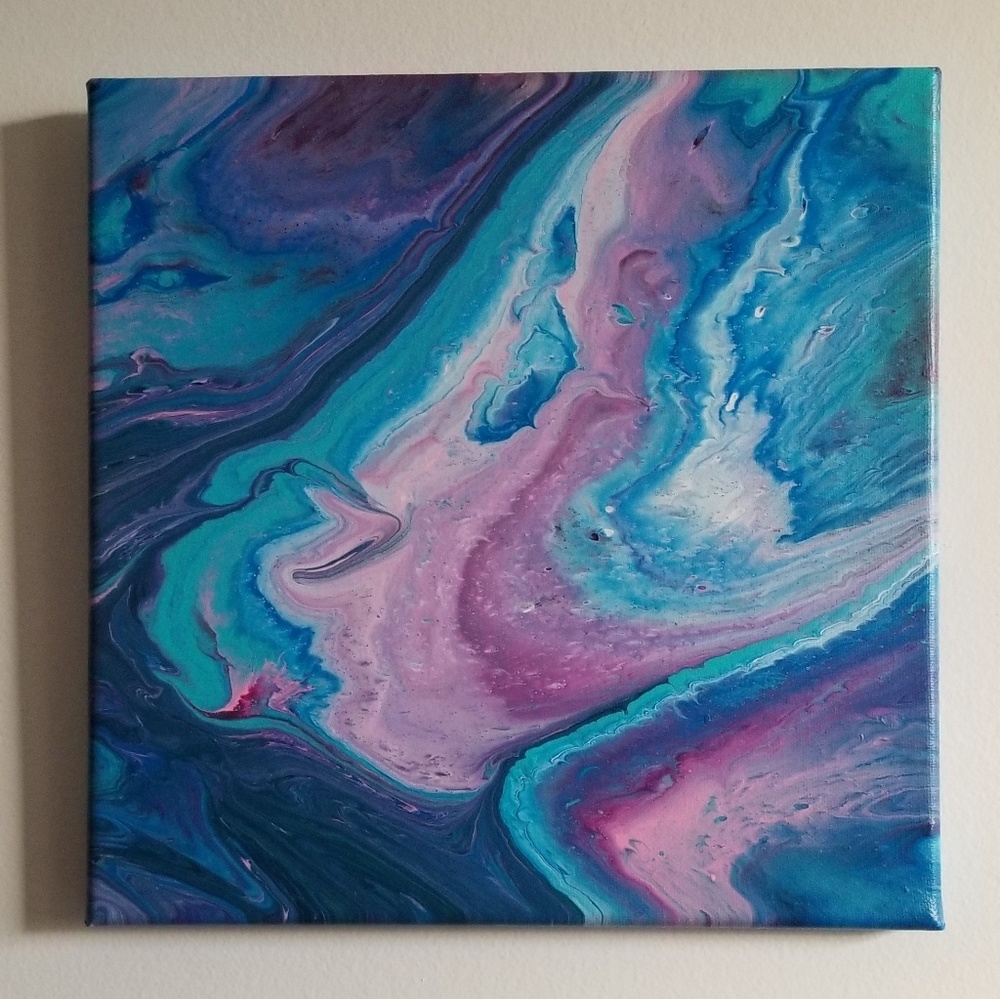 Painted wall hanging